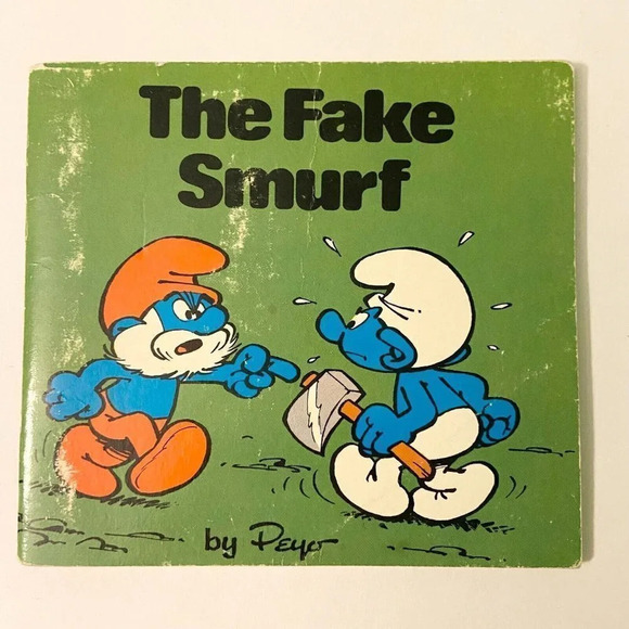 Vintage 80s Random House Books The Fake Smurf Garfield In Space The Pirate Books - Picture 3 of 16